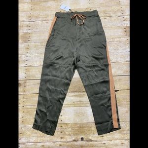 Ladies Ponte Pant Tapered Ankle Brand 
